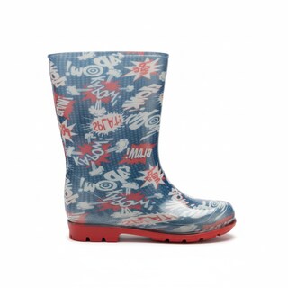 Foto 1 | Foto 1 | Bota De Lluvia Top Moda Para Niño 1519 Pow