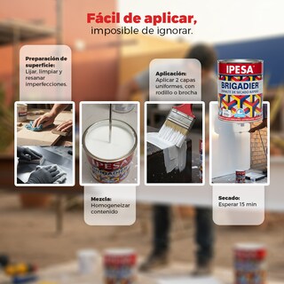 Foto 6 | Foto 6 | Pintura Secado Rápido Blanco Brillante 1 Lt