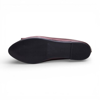 Foto 3 | Foto 3 | Balerinas Golden Shoes 2107 Vino Casuales Gala De Mujer