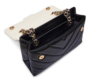 Foto 4 | Foto 4 | Bolsa Kurt Geiger Kensington Negro/blanco
