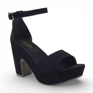 Foto 1 | Foto 1 | Sandalias De Tacón Golden Shoes 2696 Negro Fiesta De Mujer