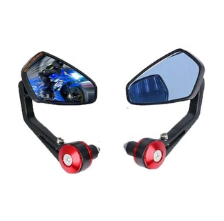 Foto 1 | Foto 1 | Espejos Moto Deportivos 2 Piezas Eo Safe Imports Esi-24696 Rojo