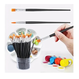 Foto 3 | Foto 3 | Juego Pinceles 105pzs Eo Safe Imports Esi-23698 Negro