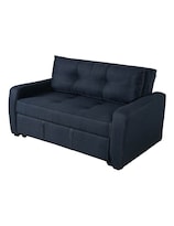 Sofá Cama M & E Muebles Manne Love Azul Denim 3 Posiciones
