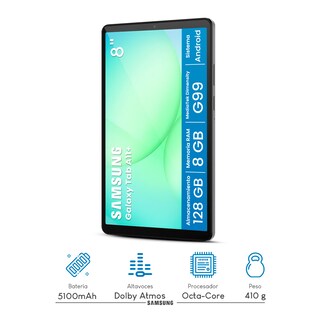Foto 2 | Foto 2 | Combo Tableta Samsung Galaxy A11 8gb 128gb Gris + Powerbank