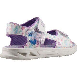 Foto 3 | Foto 3 | Sandalia Niña Disney Dy230012na Blanco Sandalia De Piso Talla 18 A 21.5 M