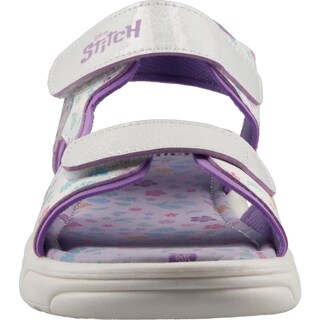 Foto 5 | Foto 5 | Sandalia Niña Disney Dy230012na Blanco Sandalia De Piso Talla 18 A 21.5 M