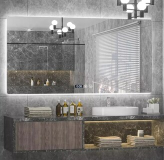 Foto 4 | Foto 4 | Espejo De Tocador Led Inteligente Color Plateado