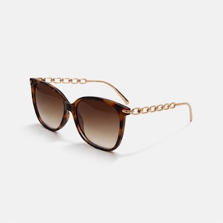 Foto 1 | Foto 1 | Gafas De Sol Genéricas Soft Square Brown Tortoise Sun146 F3010 - Venta Internacional.