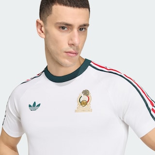 Foto 4 | Foto 4 | Playera Originals México Adidas Blanco Hombre