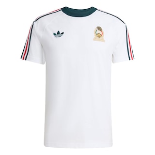 Foto 2 | Foto 2 | Playera Originals México Adidas Blanco Hombre
