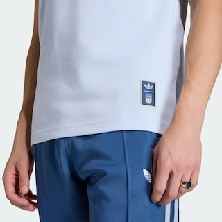 Foto 4 | Foto 4 | Playera Italia Originals Adidas Azul Hombre