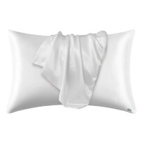 Par de Fundas de Almohada De Satén Eo Safe Imports Esi-24197 Blanco