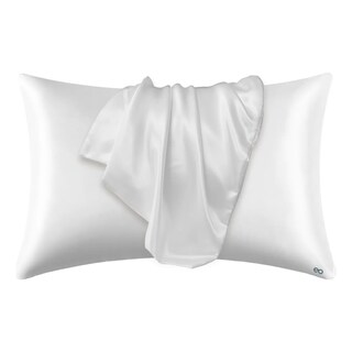 Foto 1 | Foto 1 | Par de Fundas de Almohada De Satén Eo Safe Imports Esi-24197 Blanco