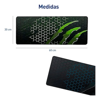 Foto 4 | Foto 4 | Mouse Pad Gamer Profesional Alfombrilla De Ratón Eo Safe Imports Esi-24732 Verde