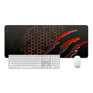 Foto 2 | Foto 2 | Mouse Pad Gamer Profesional Alfombrilla De Ratón Eo Safe Imports Esi-24730 Rojo
