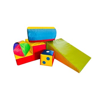 Foto 1 | Foto 1 | Kit 4 Piezas Con Cubo Didácticos Kaikin Psicomotricidad multicolor 5piezas