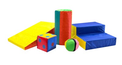 Foto 8 | Foto 8 | Kit 4 Piezas Con Cubo Didácticos Kaikin Psicomotricidad multicolor 5piezas