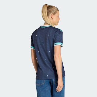 Foto 4 | Foto 4 | Jersey Visitante Alemania 26 Adidas Azul Mujer