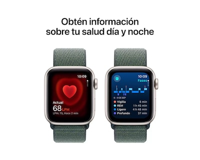 Foto 4 | Foto 4 | Smartwatch Apple Watch Se 2 Gps 40mm Blanco Estelar Correa Verde