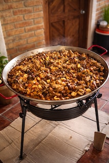 Foto 4 | Foto 4 | Paellera Generica Acero Pulido Plateado 80cm 80 Litros