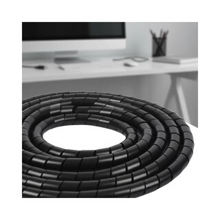 Foto 4 | Foto 4 | Espiral Organizador De Cables Techtools 19 Mm 10 M Negro