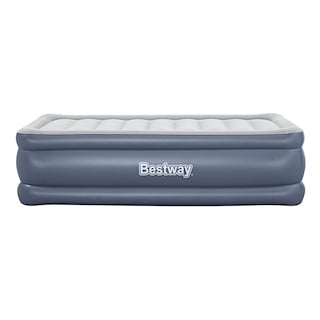 Foto 3 | Foto 3 | Colchon Inflable Bestway Individual Doble Altura Con Bomba Gris Oscuro