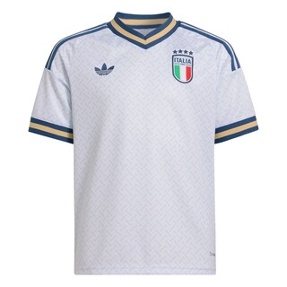 Foto 3 | Foto 3 | Jersey Visitante Italia 26 Para Niños Adidas Azul Niños