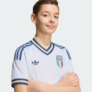 Foto 7 | Foto 7 | Jersey Visitante Italia 26 Para Niños Adidas Azul Niños