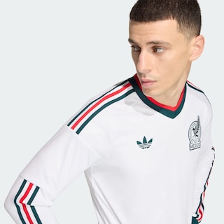 Foto 5 | Foto 5 | Jersey Visitante Selección Nacional De México 26 Manga Larga Adidas Blanco Hombre