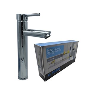 Foto 2 | Foto 2 | Mezcladora Monomando Para Fregadero Meer Cromada Con Mangueras Plateado