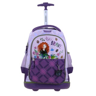 Foto 1 | Foto 1 | Mochila Chenson Con Ruedas Y Luces Led Disney Princesas Ariel Escolar Primaria Princesas Valiente Pr70906-u