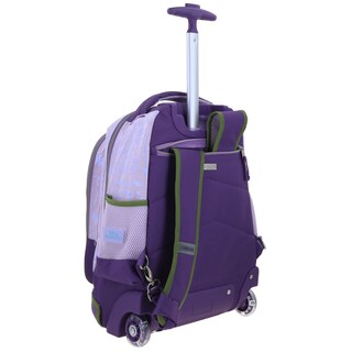 Foto 3 | Foto 3 | Mochila Chenson Con Ruedas Y Luces Led Disney Princesas Ariel Escolar Primaria Princesas Valiente Pr70906-u