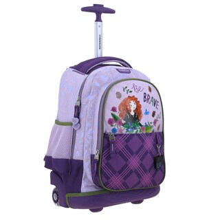 Foto 6 | Foto 6 | Mochila Chenson Con Ruedas Y Luces Led Disney Princesas Ariel Escolar Primaria Princesas Valiente Pr70906-u