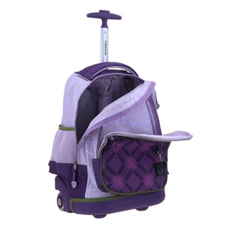 Foto 7 | Foto 7 | Mochila Chenson Con Ruedas Y Luces Led Disney Princesas Ariel Escolar Primaria Princesas Valiente Pr70906-u