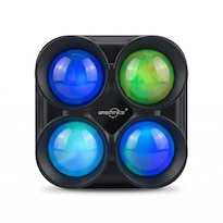 Bocina Portátil Bluetooth Gts-1835 Negro 3 Pulgadas Con Luz Led Y Sd