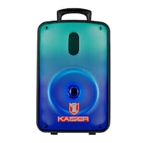 Bocina Bluetooth Kaiser Ksw-1208 8 Pulgadas 10 W Rms Con Luz Led
