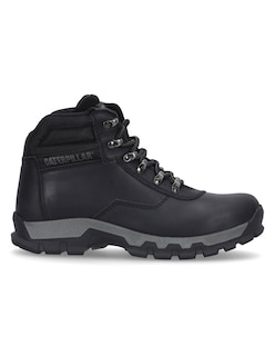 Foto 2 | Foto 2 | Bota Casual Caterpillar Negro Piel Para Hombre