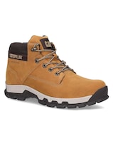 Bota Casual Caterpillar Café Piel Para Hombre