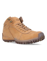 Bota Casual Caterpillar Amarillo Piel Para Hombre