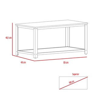 Foto 4 | Foto 4 | Mesa De Centro Moderna Para Sala Rectangular | Excelsior