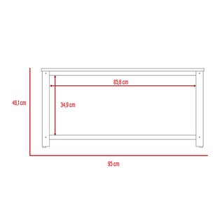 Foto 5 | Foto 5 | Mesa De Centro Moderna Para Sala Rectangular | Excelsior