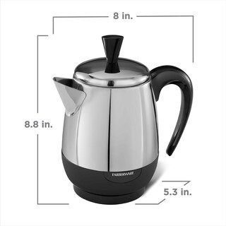 Foto 7 | Foto 7 | Cafetera Eléctrica Farberware Fcp240 4 Tazas - Venta Internacional.