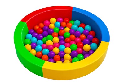 Foto 2 | Foto 2 | Alberca Para Pelotas didacticos Kaikin Estimulacion Temprana Multicolor 100x20x10cm