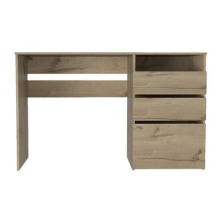 Foto 3 | Foto 3 | Escritorio Para Computadora Y Home Office Con 2 Cajones Y Archivador Color Café Claro | Excelsior