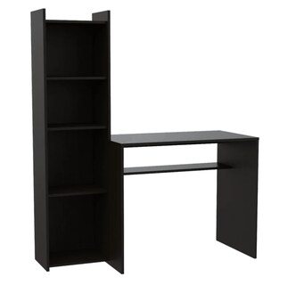 Foto 4 | Foto 4 | Escritorio Para Computadora Y Home Office Con Amplia Superficie De Trabajo Color Wengue | Excelsior