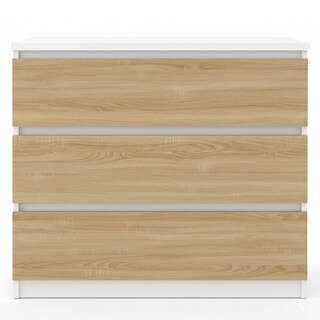 Foto 1 | Foto 1 | Cómoda Cajonera Sahara Hogare Blanco Con Roble