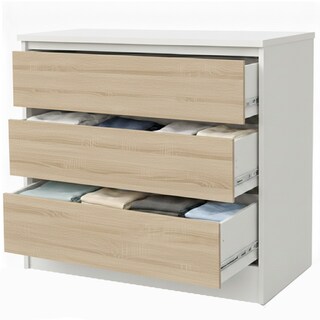 Foto 2 | Foto 2 | Cómoda Cajonera Sahara Hogare Blanco Con Roble