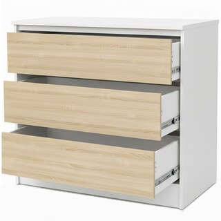 Foto 5 | Foto 5 | Cómoda Cajonera Sahara Hogare Blanco Con Roble