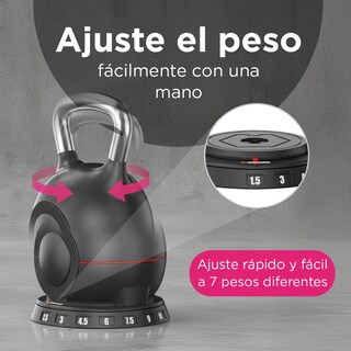 Foto 2 | Foto 2 | Pesa Campana Ajustable 10kg Magni Negro